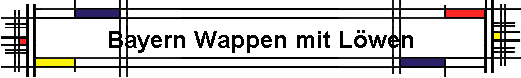 Bayern Wappen mit Lwen